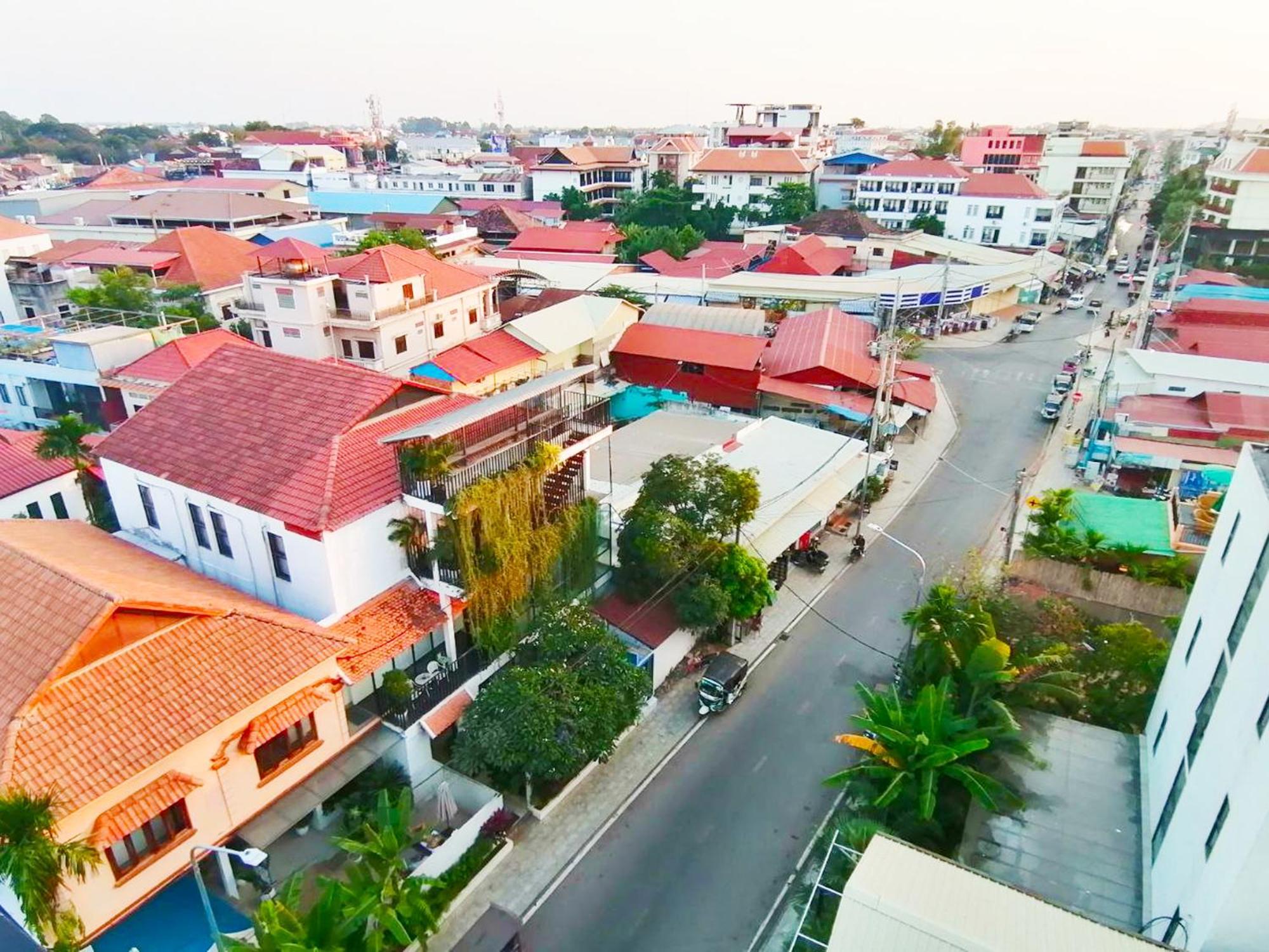 Le Vert Angkor Hotel Siem Reap Bagian luar foto
