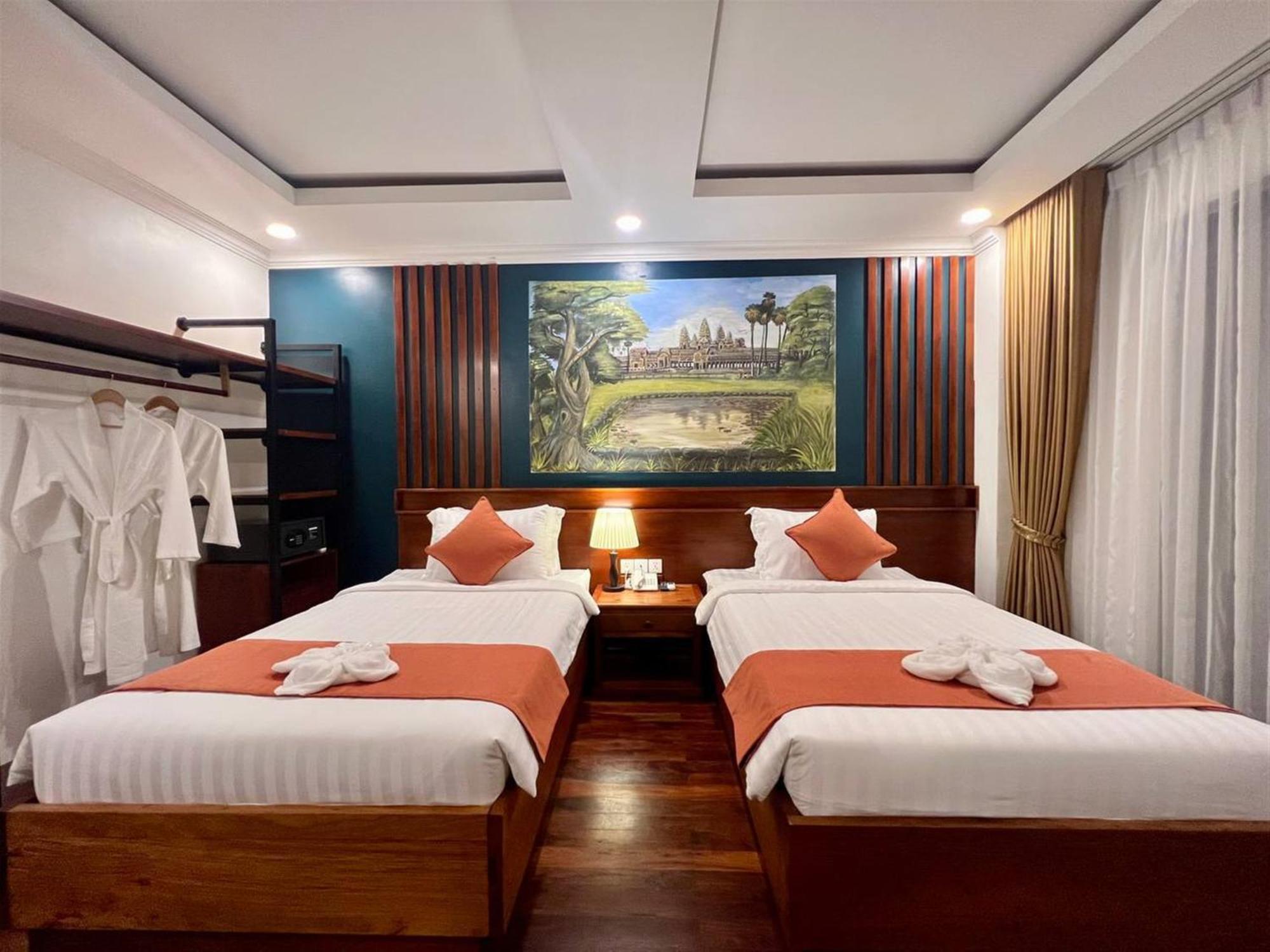 Le Vert Angkor Hotel Siem Reap Bagian luar foto