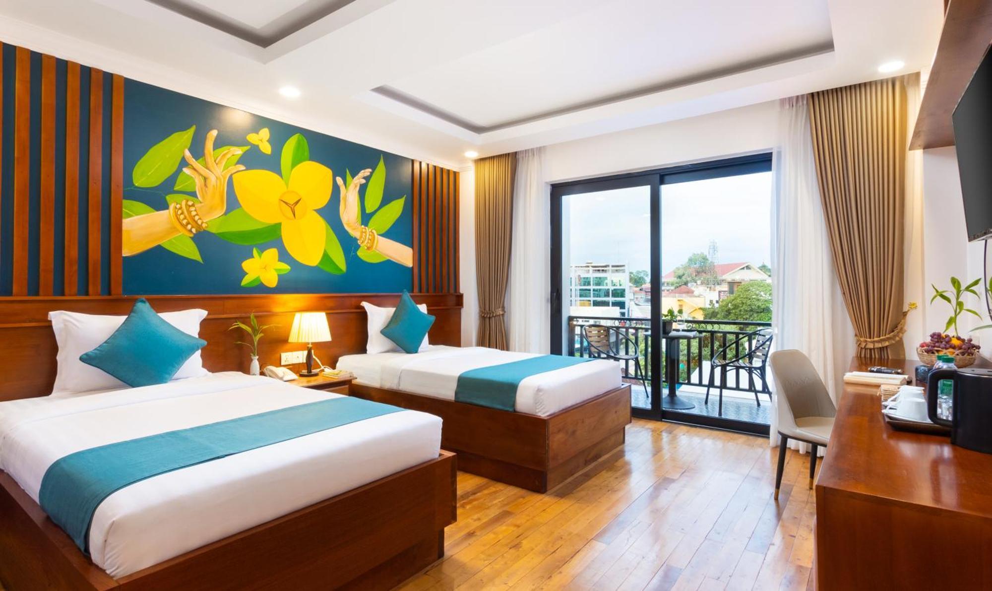 Le Vert Angkor Hotel Siem Reap Bagian luar foto
