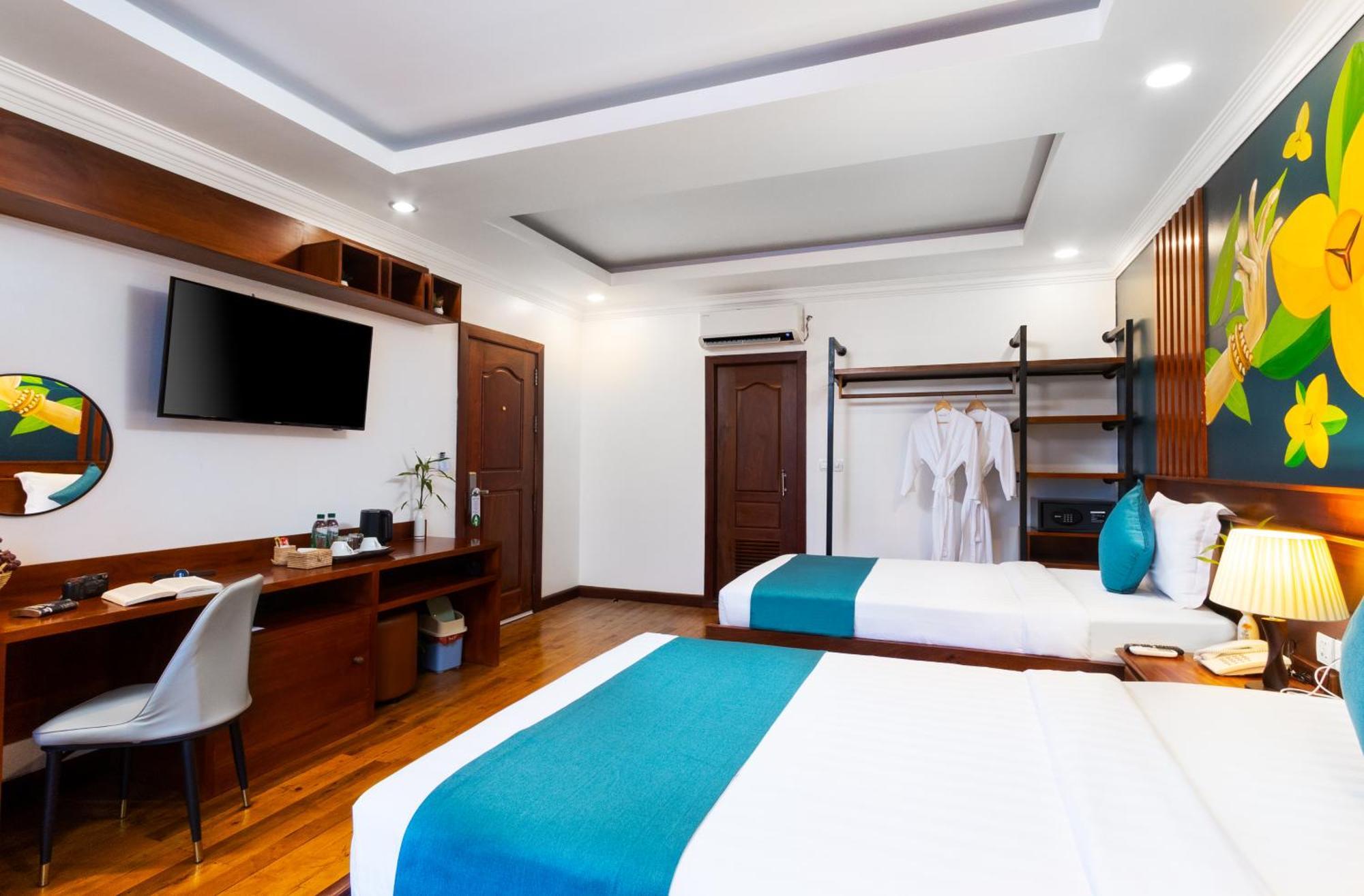 Le Vert Angkor Hotel Siem Reap Bagian luar foto