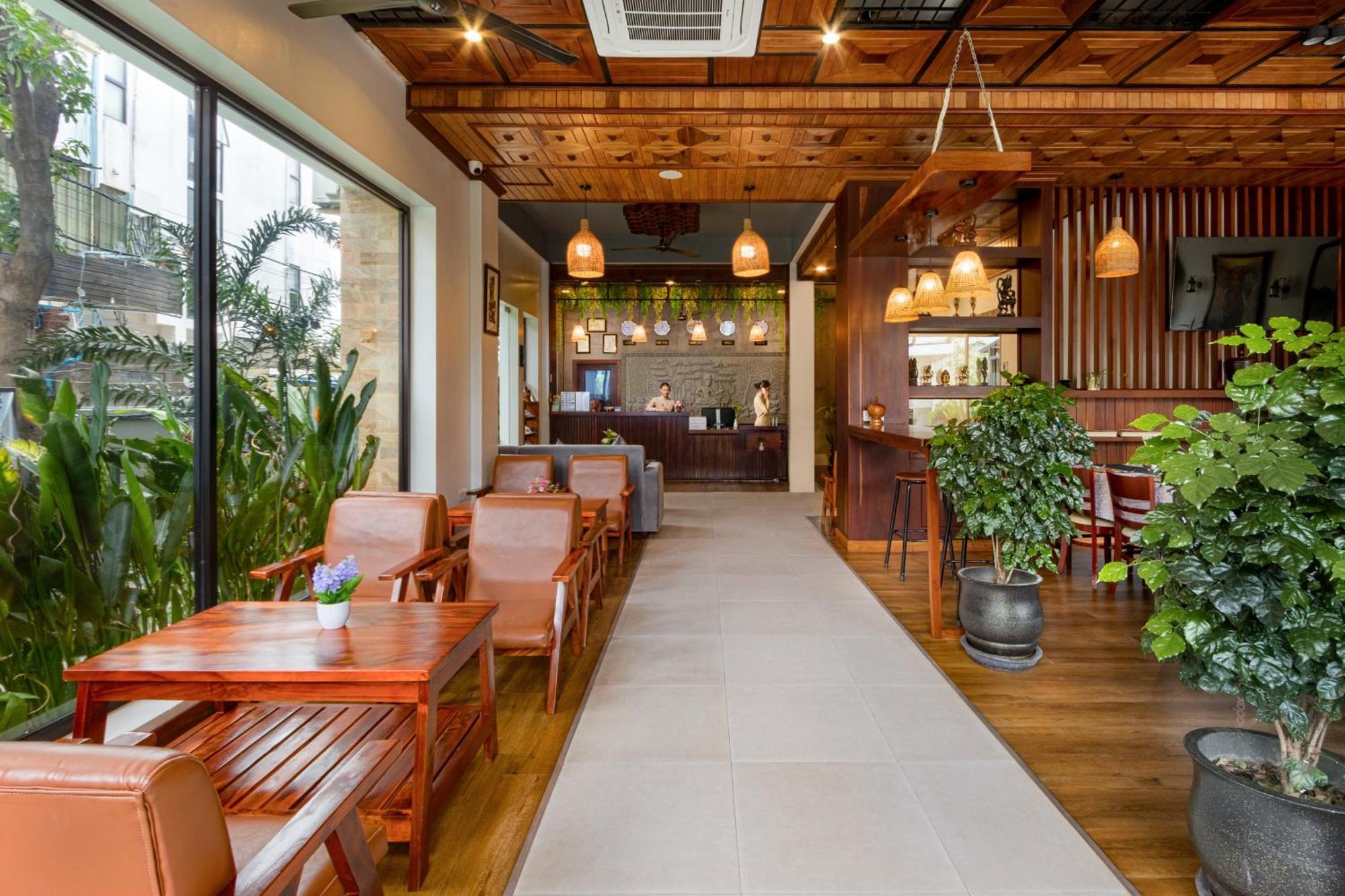 Le Vert Angkor Hotel Siem Reap Bagian luar foto