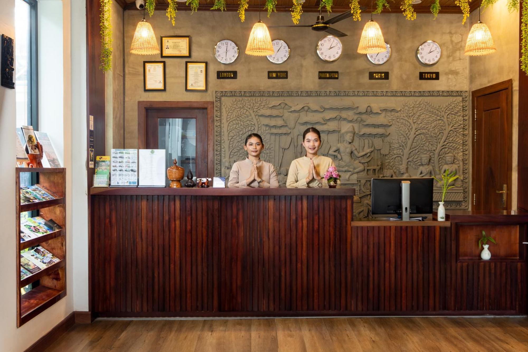 Le Vert Angkor Hotel Siem Reap Bagian luar foto